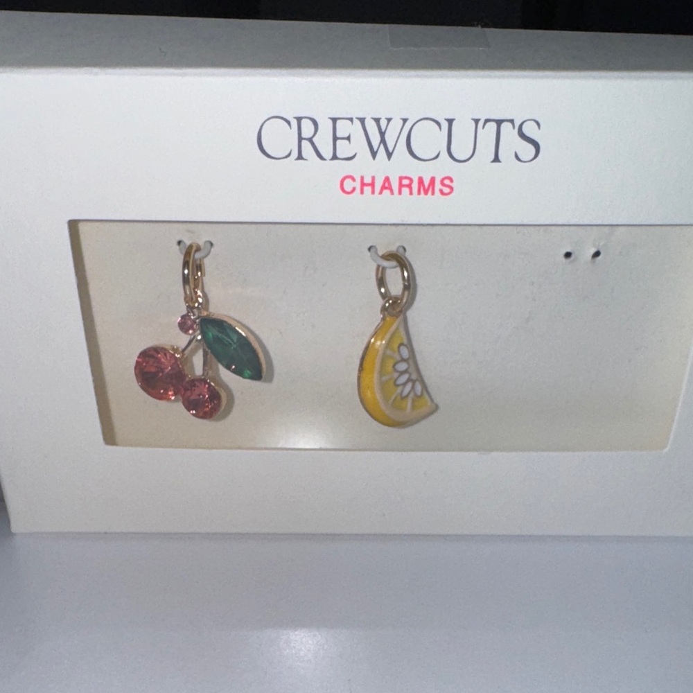 J crew Crewcuts Fruit Charms